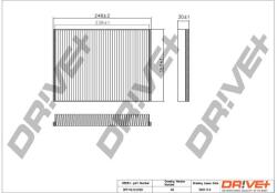 Dr! ve+ Filtru, aer habitaclu Dr! ve+ DP1110.12. 0120 - statia-auto