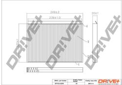 Dr! ve+ Filtru, aer habitaclu Dr! ve+ DP1110.12. 0078 - statia-auto