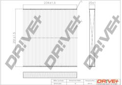 Dr! ve+ Filtru, aer habitaclu Dr! ve+ DP1110.12. 0054 - statia-auto