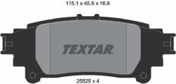 TEXTAR Set placute frana TEXTAR 2552501 (2552501)