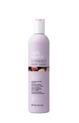 Milk Shake Sampon Anti-Frizz cu keratina si uleiuri organice, Milk Shake K-Respect Smoothing, 300 ml