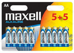 Maxell Alkálielem LR-6 AA 10db-os (790253.00.CN) - mulan