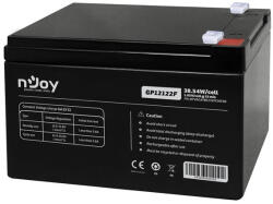 nJoy APC (NJOY) GP12122F Akkumulátor 12V/12Ah zárt, gondozásmentes Borne T2 (BTVACATBDTE2FCW01B) - mulan