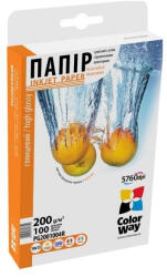 COLORWAY Fotópapír, magasfényű (high glossy), 200 g/m2, 10x15, 100 lap (PG2001004R) - mulan