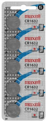 Maxell Gombelem CR1632, 5db/csomag (18586600)