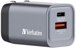 Verbatim Utazoadapter Gnc-35, Gan, 1xusb-c Pd 35w, 1xusb-a Qc 3.0
