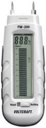 VOLTCRAFT Anyagnedvesség mérő, fa és épületnedvesség mérő 0.2 - 2 térf% Voltcraft FM-200