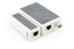 Gembird RJ-45, BNC kábelteszter fehér NCT-1 (NCT-1)