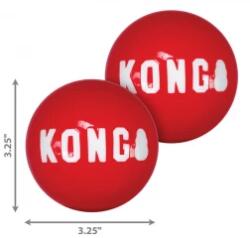 KONG Feliratos Labda Kutyajáték (2db/cs) L - premiumeledel