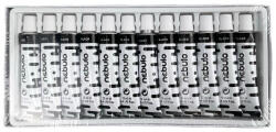 Nebulo Tempera NEBULO fekete 12 ml 12 darabos (NTF-FK-1-12)