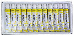 Nebulo Tempera NEBULO sárga 12 ml 12 darabos (NTF-SA-1-12)