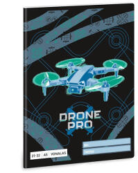 Ars Una Füzet vonalas ARS UNA A/5 32 lapos 21-32 4-8. osztályos Drone Pro (01_08471)
