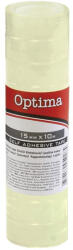 OPTIMA Ragasztószalag OPTIMA víztiszta 15mmx10m átlátszó 10 db-os (06_00410)