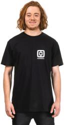 Horsefeathers MINI LOGO T-SHIRT Negru, Alb S (SM950A)
