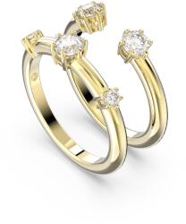 Swarovski Set de două inele placate cu aur Constella 5640967 60 mm