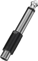 ISY IAU-1032 Mono 6, 3mm JACK dugó - 1RCA adapter (IAU-1032)