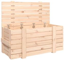 vidaXL tömör fenyőfa tárolóláda 91 x 40, 5 x 42 cm 824998 (824998)