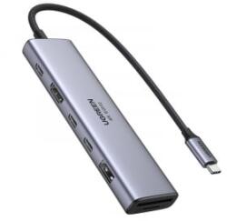 UGREEN Revodok 7in1 USB-C Hub szürke (45521) (45521)