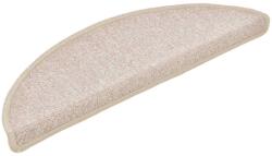 vidaXL 30 db tópszínű lépcsőszőnyeg 56x17x3 cm 3365739 (3365739)