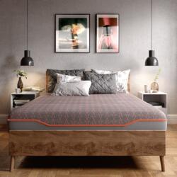 Somnart Premium Pocket Multilayer ortopéd matrac, 90x200x24 cm, zsebrugókkal, 2 cm poliuretán memóriahabbal, levehető kötött huzattal, közepes keménységű