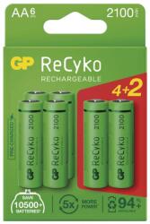 GP Batteries B2121V ReCyko NiMH elem HR6 (AA) 2100mAh, 6db (B2121V)