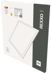 EMOS ZB2224 REXXO beépíthető LED panel 60x60 cm, 36W, 4000 lm, IP20, UGR, természetes fehér