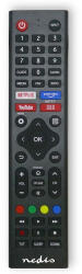 Nedis csere távirányító , Hi-Sense , Előre programozott , 1 eszköz , Amazon Prime , Disney+ , Netflix , Rakuten TV gombok (TVRC45HIBK) - mulan