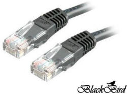 BlackBird Kábel Patch UTP CAT. 5E 3m Fekete (BH1224)