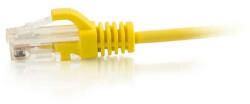 Legrand patch kábel, Cat6A, árnyékolt, 5m, sárga (051554)