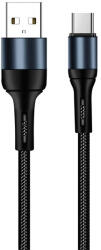 ColorWay Kábel, USB Type-C CW-CBUC045-BK, nylon 2, 4A 1M fekete (CW-CBUC045-BK)