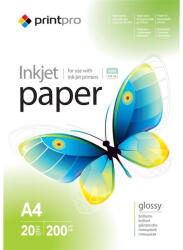 COLORWAY Fotópapír, PrintPro magasfényű 200 g/m2, A4, 20 sht (PGE200020A4) (PGE200020A4) - mulan