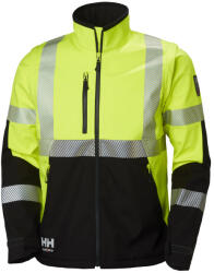 Helly Hansen Helly Hansen ICU JÓL LÁTHATÓSÁGI SOFTSHELL KABÁT, sárga, L (74272_369-L)