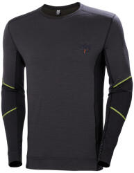 Helly Hansen Workwear Helly Hansen LIFA MERINO ALÁÖLTÖZET FELSŐ, fekete/ében, 4XL (75106_999-4XL)
