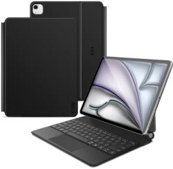 Tech-Protect Smartcase Magnetic + Billentyűzet iPad Pro 12.9 4 / 5 / 6 / 2020-2022 / Air 13 1 / 2 / 2024-2025 Fekete tok