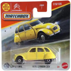 Mattel Matchbox 1970 Citroën 2CV kisautó (JBR12) - morzsajatekbolt