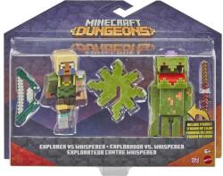 Mattel Minecraft Creator 2 db-os figuraszett - Explorer VS Whisperer (GTT53-HDV40)