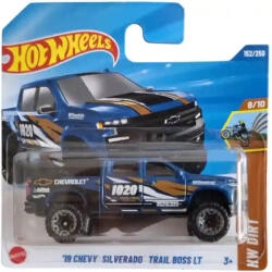 Mattel Hot Wheels '19 Chevrolet (Chevy) Silverado Trail Boss LT kisautó (HYY97) - jatekbirodalom