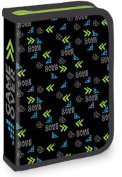 S-Cool Penar echipat cu 1 fermoar si 2 extensii, 32 piese S-COOL SC2910, Game over (SC2910) Penar