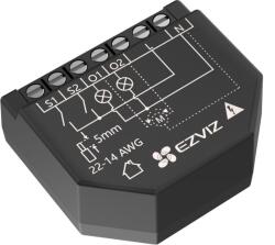 EZVIZ T36-R100-WM okos WiFi kapcsolómodul, 2 csatorna, fogyasztásmérés (CS-T36-R100-WM)