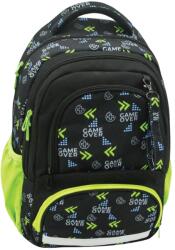 S-Cool Ghiozdan ergonomic, compartiment laptop S-COOL SC2968, 42x31x16 cm, Game over (SC2968)