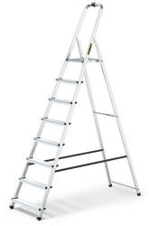 IRIS TOOLS HL-800-8S 8 (7+1) lépcsős alumínium létra, összecsukható, 125 kg teherbírás (HL-800-8S) (HL-800-8S)