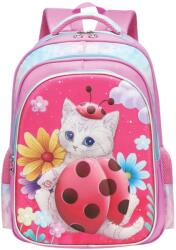 S-Cool Ghiozdan 3D S-COOL SC3065, 41x31x24 cm, Motiv ladybug (SC3065)