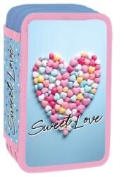 Yollo Penar echipat cu 3 fermoare YOLLO YL129, 38 piese, Motiv sweet love (YL129) Penar