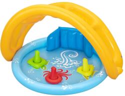 Bestway Lil SeaShapes Piscina cu acoperis de parasolar 115 x 89 x 76 cm (1052568XXX23) Piscina