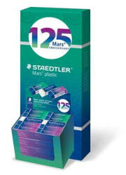 STAEDTLER Radír display, STAEDTLER " Mars® Plastic 526, 125 years" , kék-zöld-lila (COTS52650MCA40)