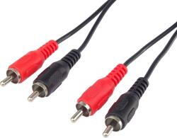 PremiumCord 2x cinch M to 2x cinch M, 10m (kjackcmm2-10)