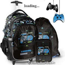 PASO gamer gurulós iskolatáska SZETT - Loading (5903162134864SZ)