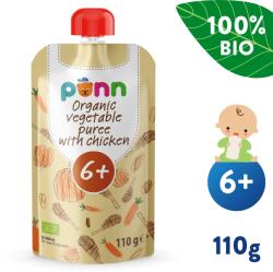 SALVEST Ponn BIO csirkehús zöldségpürével (110 g) - alza