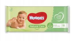 Huggies Natural Care nedves törlőkendő, 1 x 56 db parabénmentes (5029053550152)