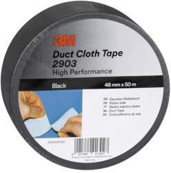 3M Banda adeziva textila 3M 1909, neagra, 48mm, 50m (7100098695)